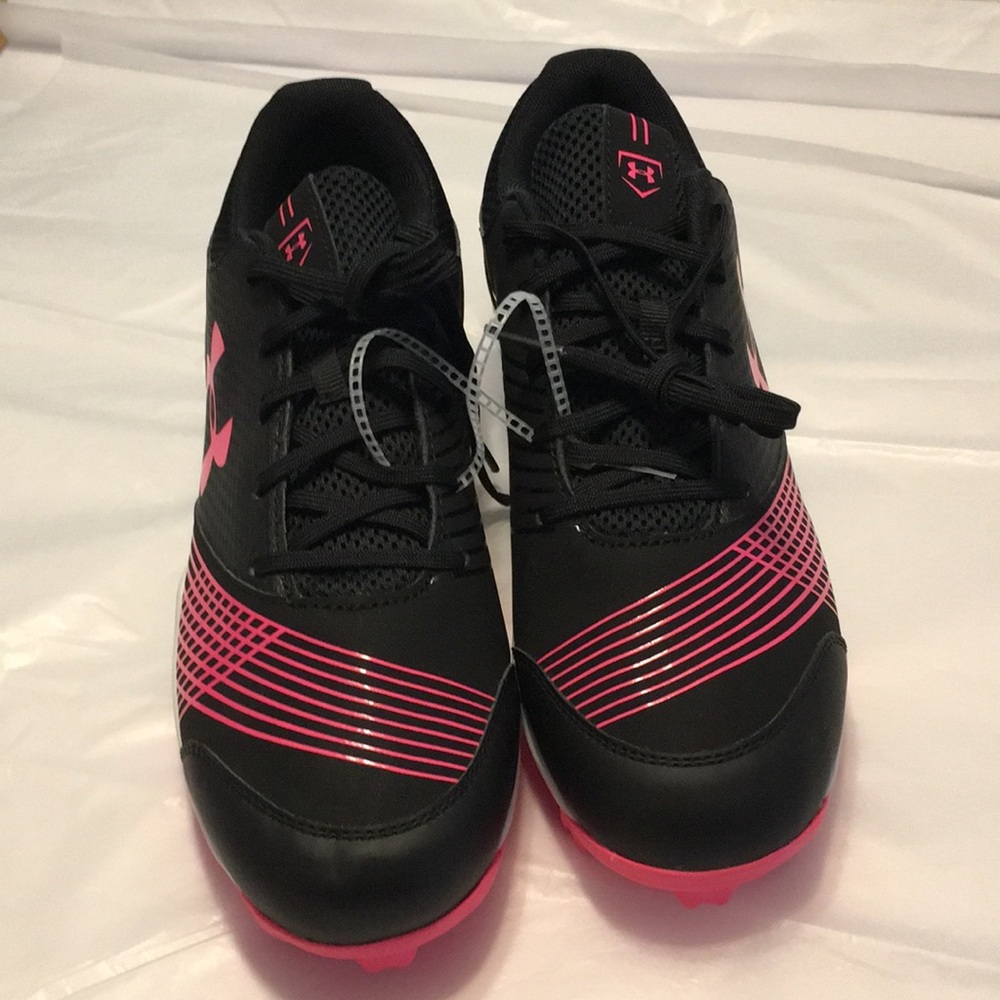 Women's UA Glyde Rubber Molded Softball Cleats 8.5 - Picture 5 of 7
